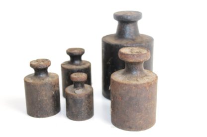 5 Gewichte mit besonderer Patina – Bild 7