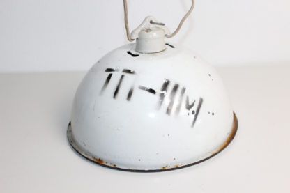 Besondere Industrie-Lampe aus Emaille -- Nr. 2 – Bild 6