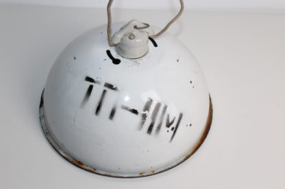 Besondere Industrie-Lampe aus Emaille -- Nr. 2 – Bild 8