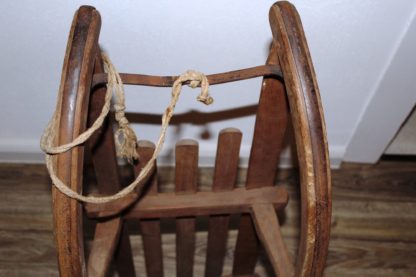 Großer Schlitten mit Seil shabby – Bild 8
