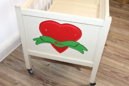 Kinderbett Puppenbett | vintage – Bild 8