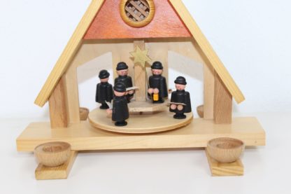 Weihnachtspyramide mit Engels-Chor -- vintage – Bild 5