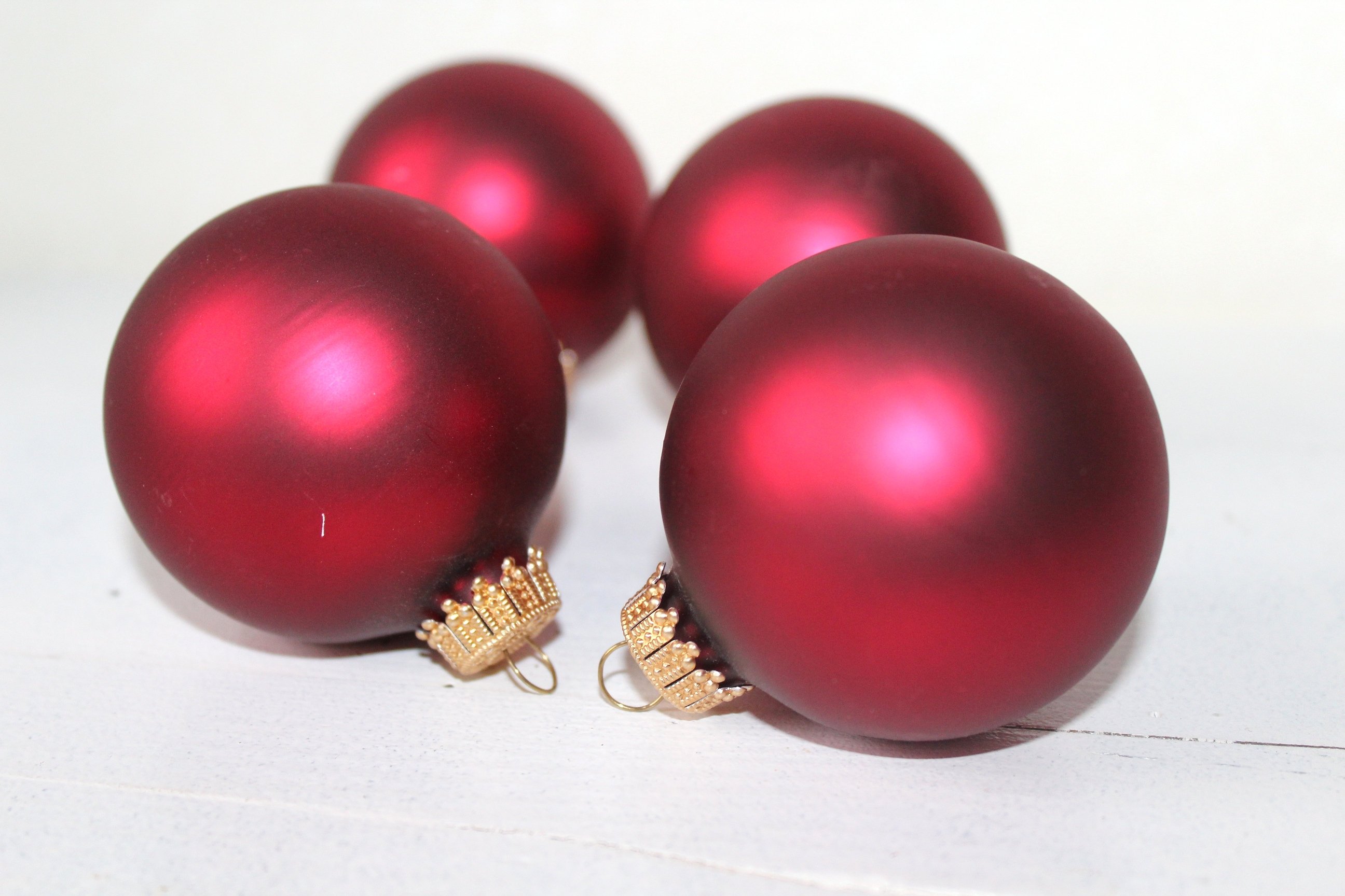 12 Weihnachtskugeln 6cm PET Kunststoff - Matt Und Glänzend Grün Für Weihnachtsbaum