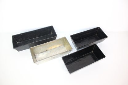 4 Vintage Kastenformen | Kuchenform | Blumenkasten – Bild 3