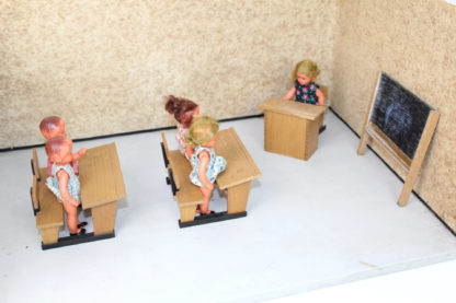 Puppenstube Klassenzimmer Schule | vintage – Bild 3