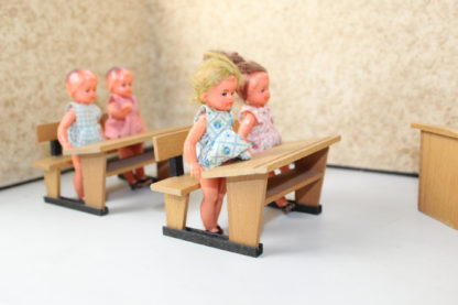 Puppenstube Klassenzimmer Schule | vintage – Bild 6