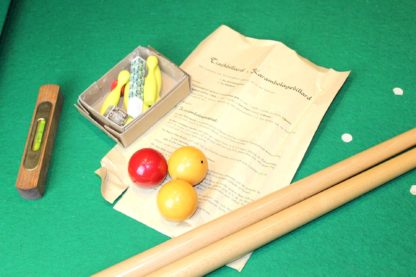 Tischbillard | Karambolagebillard | vintage inkl. Zubehör – Bild 2