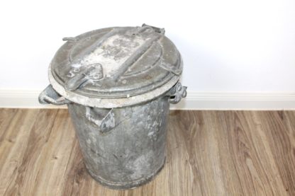 Vintage Blechmülltonne – Bild 3