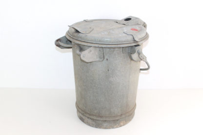 Vintage Blechmülltonne – Bild 5