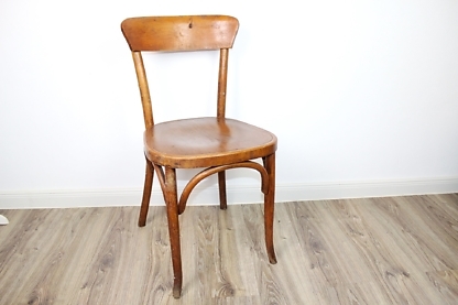 Vintage Küchenstuhl in Braun