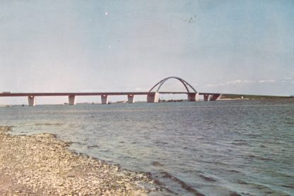 Vintage Rollkarte | Westermann Wandbild "Brücke über den Fehmarn-Sund" – Bild 5