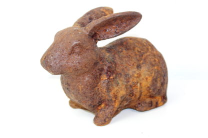 Gusseiserner Hase | Osterhase | Rost – Bild 4