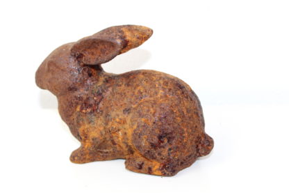 Gusseiserner Hase | Osterhase | Rost – Bild 5