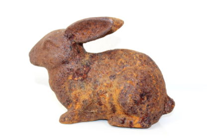Gusseiserner Hase | Osterhase | Rost – Bild 6