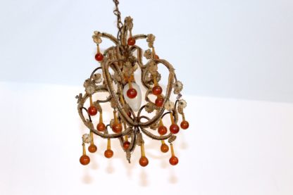 Vintage Hängelampe mit Ornamenten – Bild 7