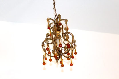 Vintage Hängelampe mit Ornamenten – Bild 9