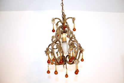 Vintage Hängelampe mit Ornamenten – Bild 10