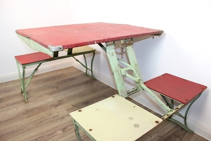 Besonderer Campingtisch Klapptisch | vintage