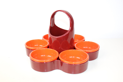 Snackstation Schüssel "Emsa" | 1970er vintage