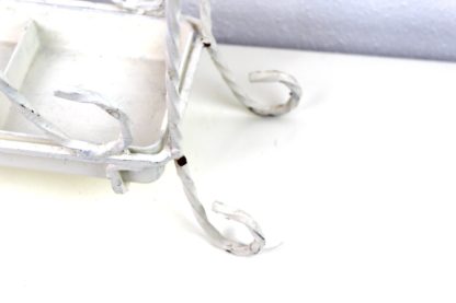 Vintage Schirmständer | shabby weiß – Bild 6