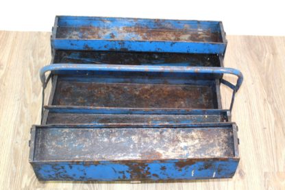 Blaue Werkzeugkiste | shabby – Bild 3
