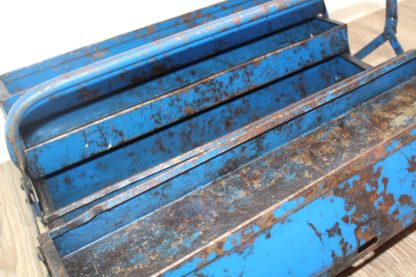 Blaue Werkzeugkiste | shabby – Bild 4