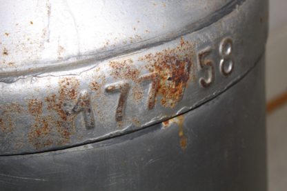 Antike Milchkanne mit Patina | "Alpenmilch Weiding 177/58" – Bild 7