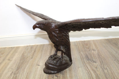 Handgeschnitzter Adler | vintage – Bild 4