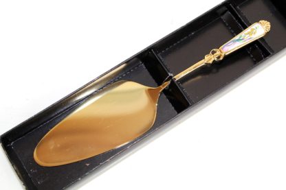 Goldene Tortenschaufel mit Blumenmotiv | Formano – Bild 7
