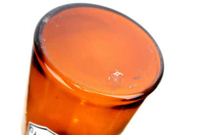 Apothekerflasche | 1 Liter | braun | antik | Aufschrift  HYDROG. PEROXYD. SOL. | vintage – Bild 9