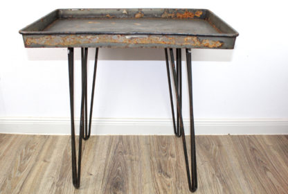 Beistelltisch klein | Metall | Vintage – Bild 7
