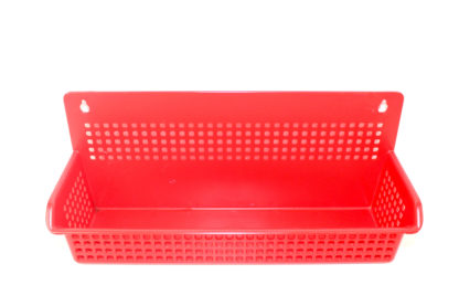 Gewürzregal | Wandregal | Buchsteiner | Kunststoff | rot | vintage – Bild 5