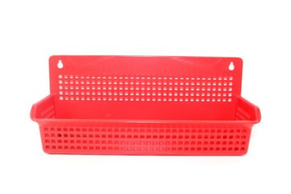 Gewürzregal | Wandregal | Buchsteiner | Kunststoff | rot | vintage – Bild 7