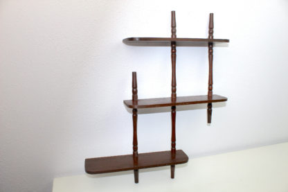 Kleines Holzregal | Wandregal | vintage – Bild 4