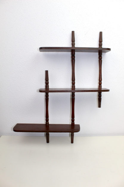 Kleines Holzregal | Wandregal | vintage – Bild 10