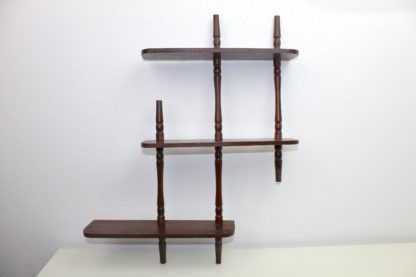 Kleines Holzregal | Wandregal | vintage – Bild 11