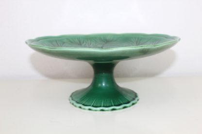 Servierplatte Keramik mit Fuss | sehr guter Zustand | wunderschönes