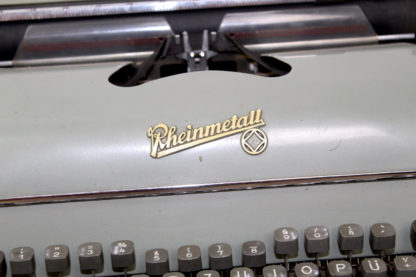 Vintage Schreibmaschine "Rheinmetall" Großschreibmaschine – Bild 4