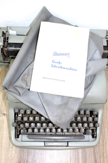 Vintage Schreibmaschine "Rheinmetall" Großschreibmaschine – Bild 11