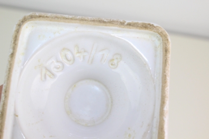 Formschöne weiße Landhaus-Vase | vintage – Bild 5