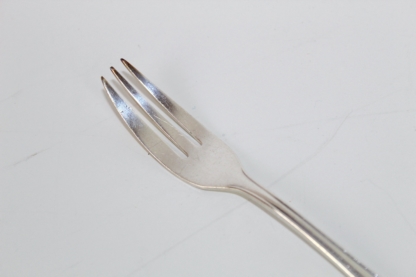 Kuchengabeln BSF Platura 90 | 6 Teile | 90er Silberauflage | Vintage – Bild 6