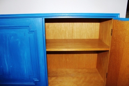 Maritime Holzkommode -- vintage – Bild 4