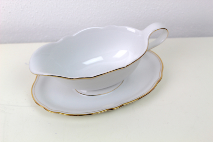 Vintage Sauciere von "Schirnding" | Goldrand – Bild 4