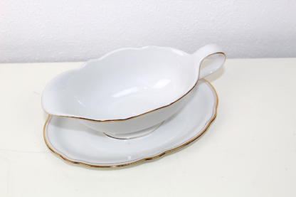 Vintage Sauciere von "Schirnding" | Goldrand – Bild 5