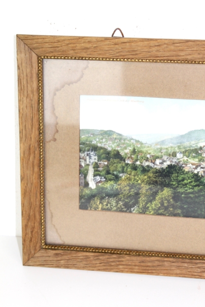 Wandbild |  "Panorama von Eisenach mit der Wartburg" | 1950 | vintage – Bild 3