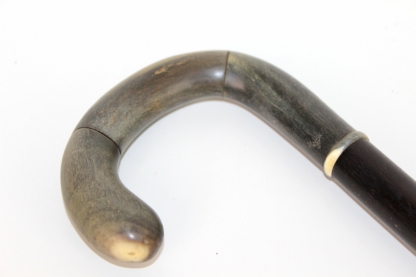 Spazierstock mit edlem Griff aus Horn | vintage – Bild 3