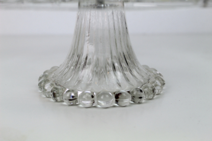 Tortenplatte mit Fuß | Walther Glas | Blumenverzierung | vintage – Bild 9