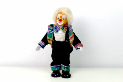 Vintage Clown mit Porzellankopf – Bild 2