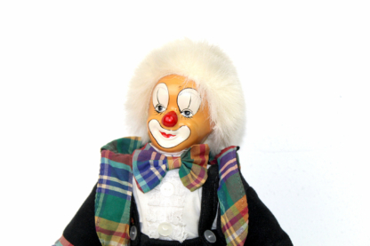 Vintage Clown mit Porzellankopf – Bild 4