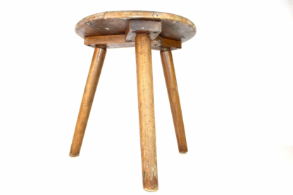 Werkstatthocker | Dreibein | vintage – Bild 8